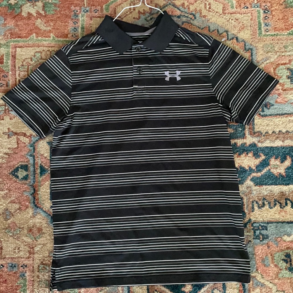 Kids Under Armour striped Polo